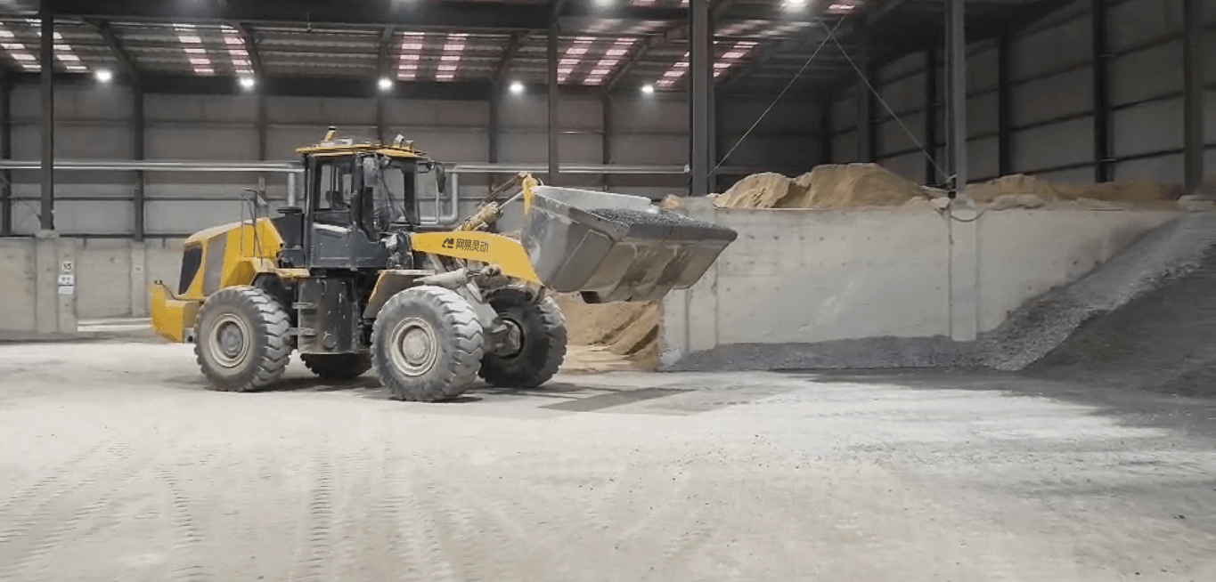 Unmanned Loader Project for A Batching Plant in ShangHai