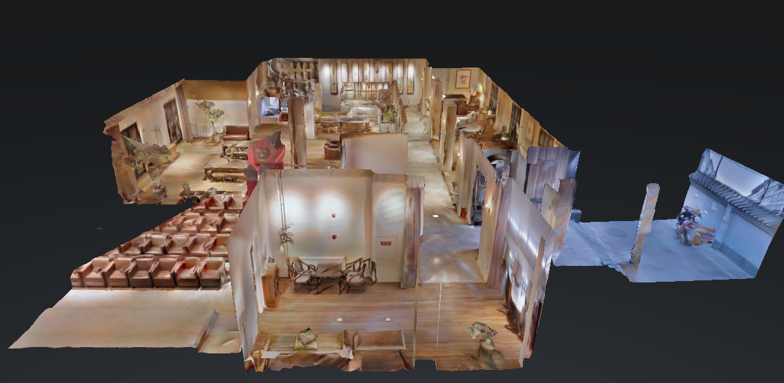 这是一张室内三维立体展示图，包含多个房间，家具齐全，布局精致，色彩温馨，透露出家的舒适与和谐。