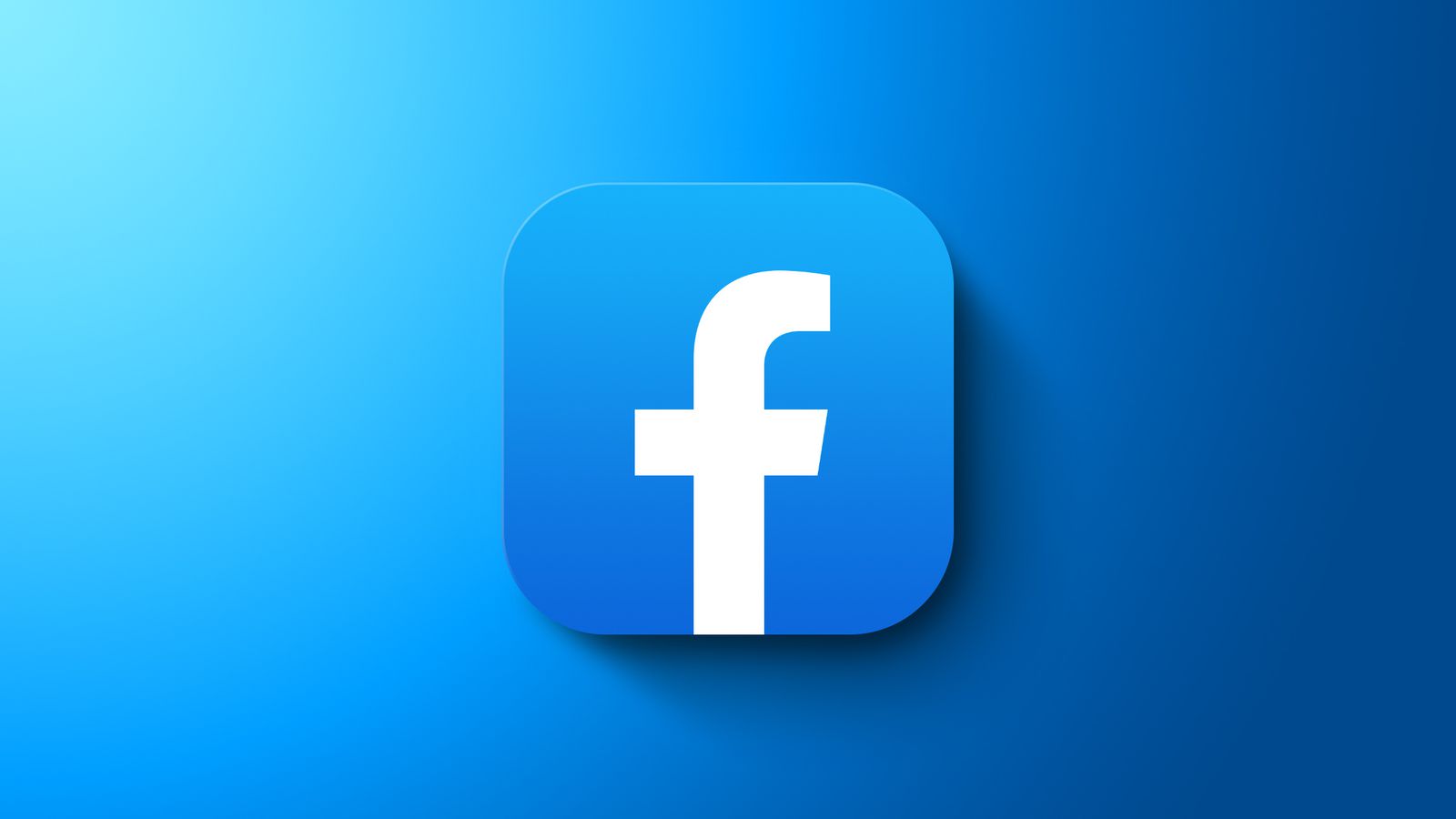 这是一个图标，呈现在蓝色背景上，中间有一个白色的“f”字母，代表一家著名的社交媒体平台。